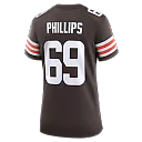 Zennovawear Tyre Phillips Cleveland Browns Women's Team Game Jersey - Brown