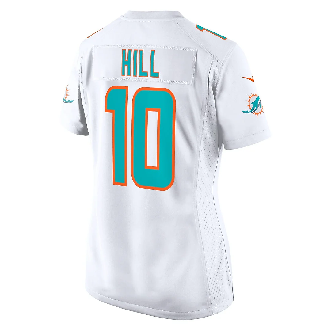Zennovawear Tyreek Hill Miami Dolphins Women's Player Jersey - White