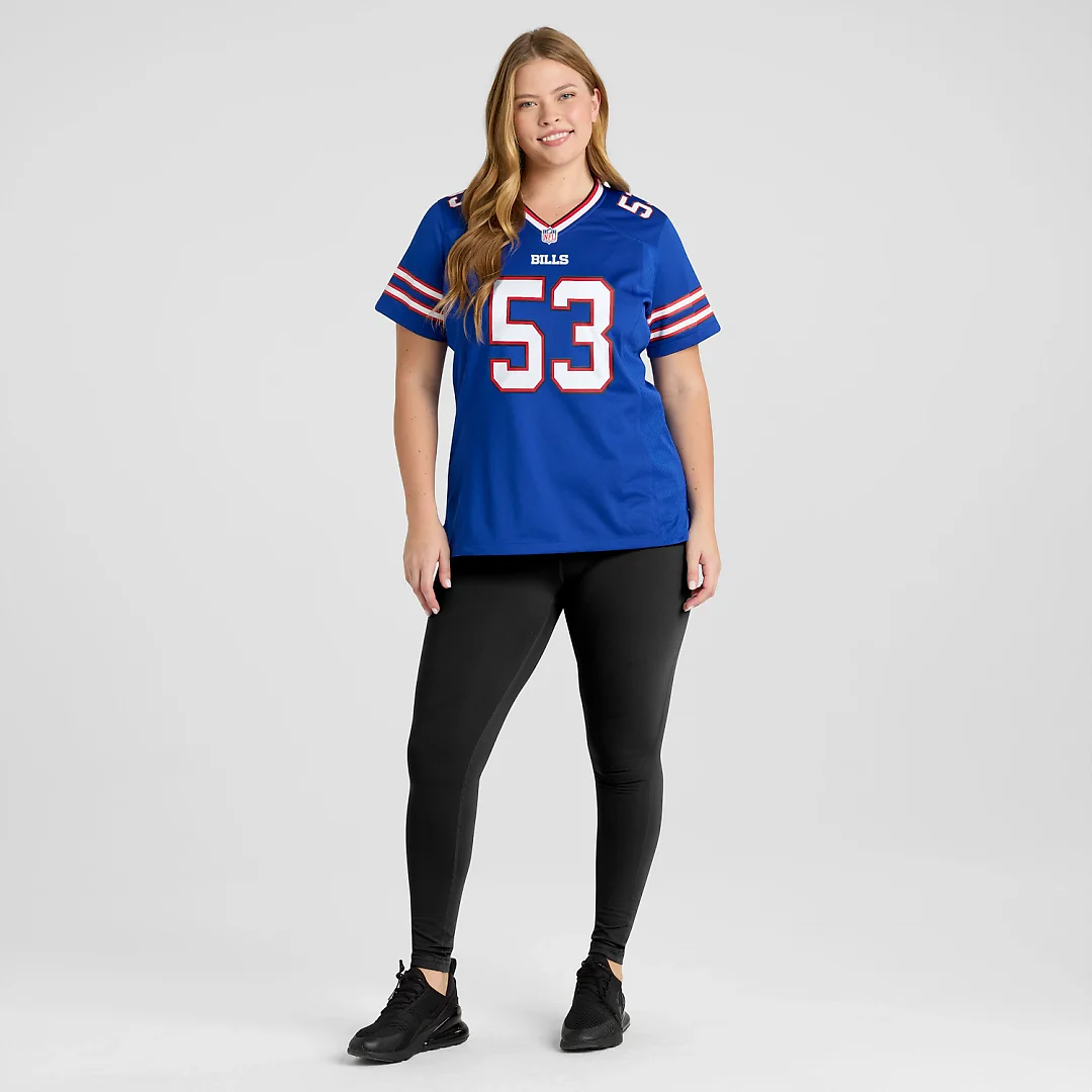 Zennovawear Tyrel Dodson Buffalo Bills Women's Game Jersey - Royal