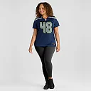 Zennovawear Tyrice Knight Seattle Seahawks Women's Team Game Jersey - College Navy