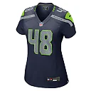 Zennovawear Tyrice Knight Seattle Seahawks Women's Team Game Jersey - College Navy