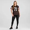 Zennovawear Tytus Howard Cleveland Browns Women's Team Game Jersey - Brown