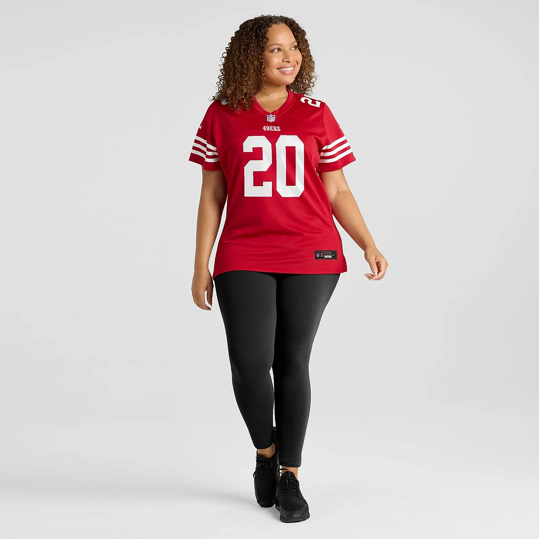 Zennovawear Upton Stout San Francisco 49ers Women's Team Game Jersey - Scarlet