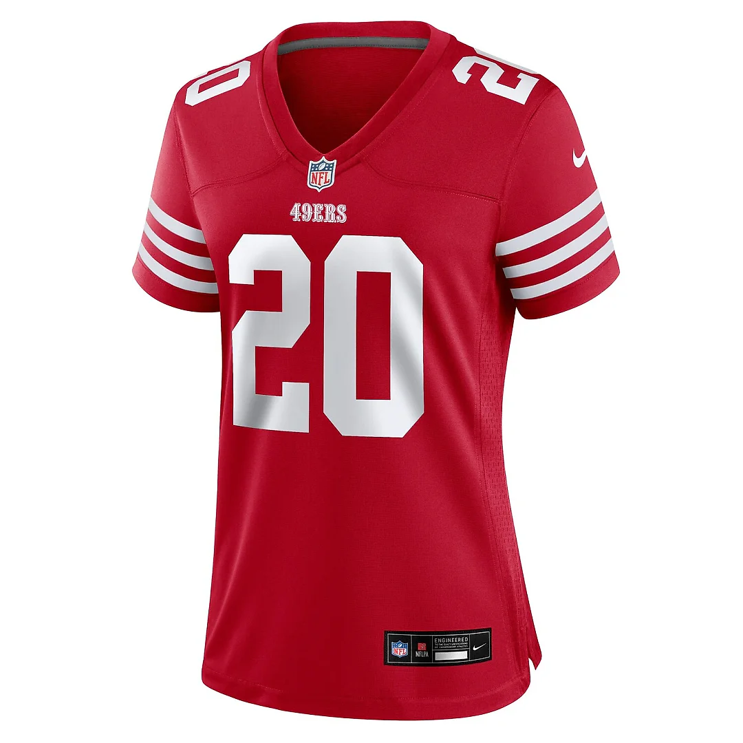 Zennovawear Upton Stout San Francisco 49ers Women's Team Game Jersey - Scarlet