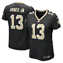 Zennovawear Velus Jones Jr. New Orleans Saints Women's Team Game Jersey - Black