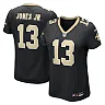 Zennovawear Velus Jones Jr. New Orleans Saints Women's Team Game Jersey - Black