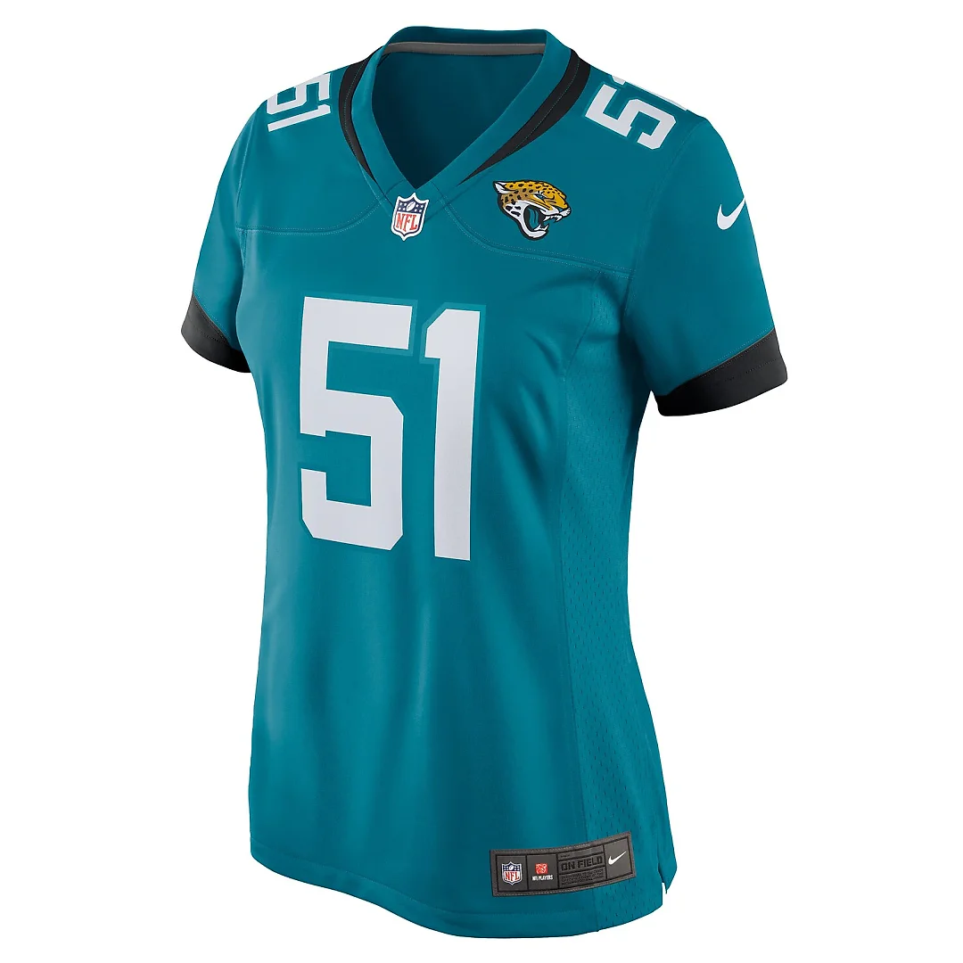 Zennovawear Ventrell Miller Jacksonville Jaguars Women's Game Jersey - Teal