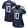 Zennovawear Vince Young Tennessee Titans Women's Game Retired Player Jersey - Navy