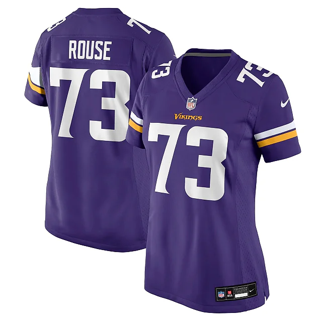 Zennovawear Walter Rouse Minnesota Vikings Women's Team Game Jersey - Purple
