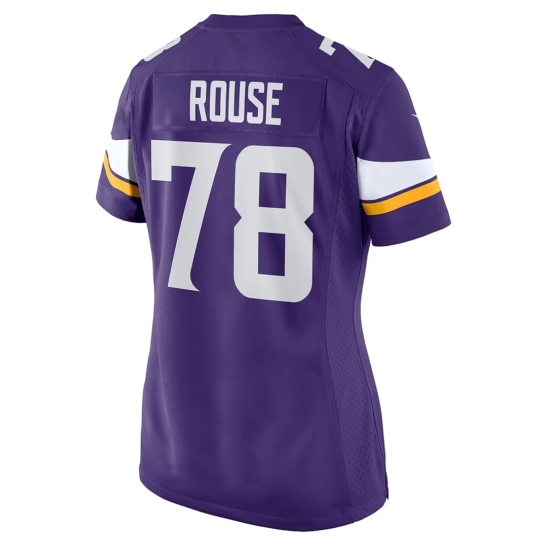 Zennovawear Walter Rouse Minnesota Vikings Women's Game Jersey - Purple