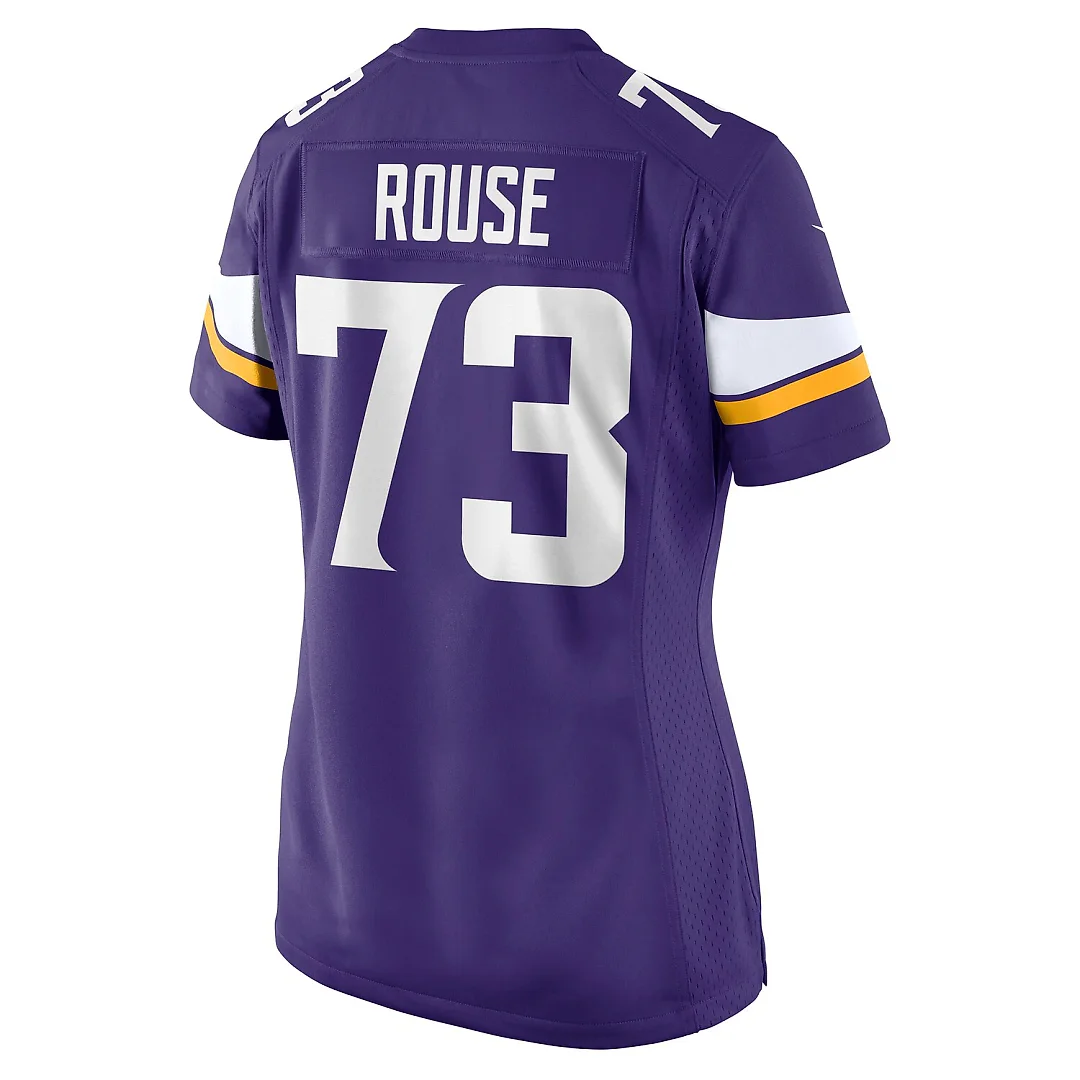 Zennovawear Walter Rouse Minnesota Vikings Women's Team Game Jersey - Purple