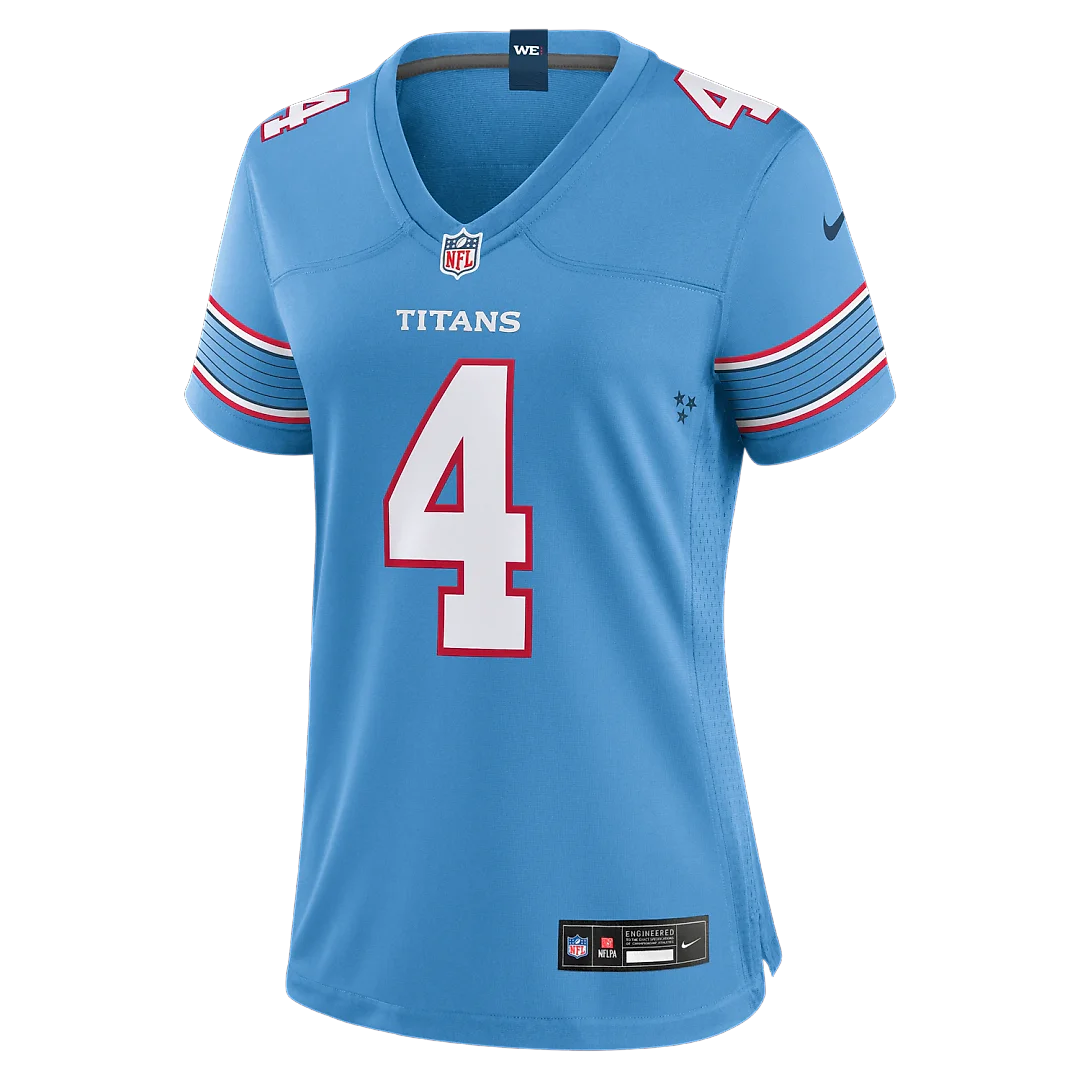 Zennovawear Wan'Dale Robinson Tennessee Titans Women's Team Game Jersey - Light Blue