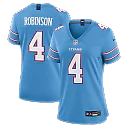 Zennovawear Wan'Dale Robinson Tennessee Titans Women's Team Game Jersey - Light Blue