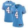 Zennovawear Wan'Dale Robinson Tennessee Titans Women's Team Game Jersey - Light Blue
