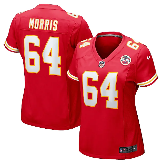 Zennovawear Wanya Morris Kansas City Chiefs Women's Game Jersey - Red
