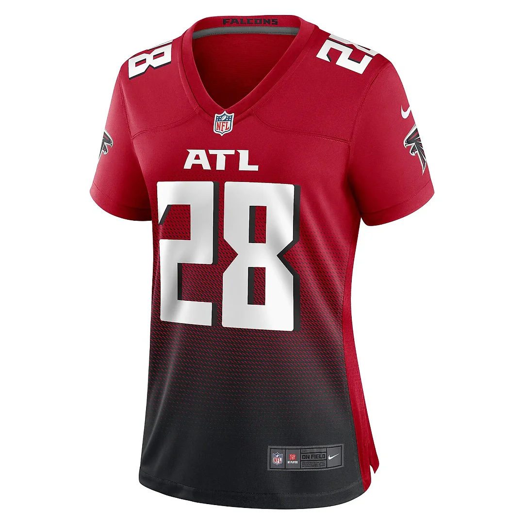 Zennovawear Warrick Dunn Atlanta Falcons Women's Retired Game Jersey - Red