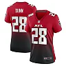 Zennovawear Warrick Dunn Atlanta Falcons Women's Retired Game Jersey - Red