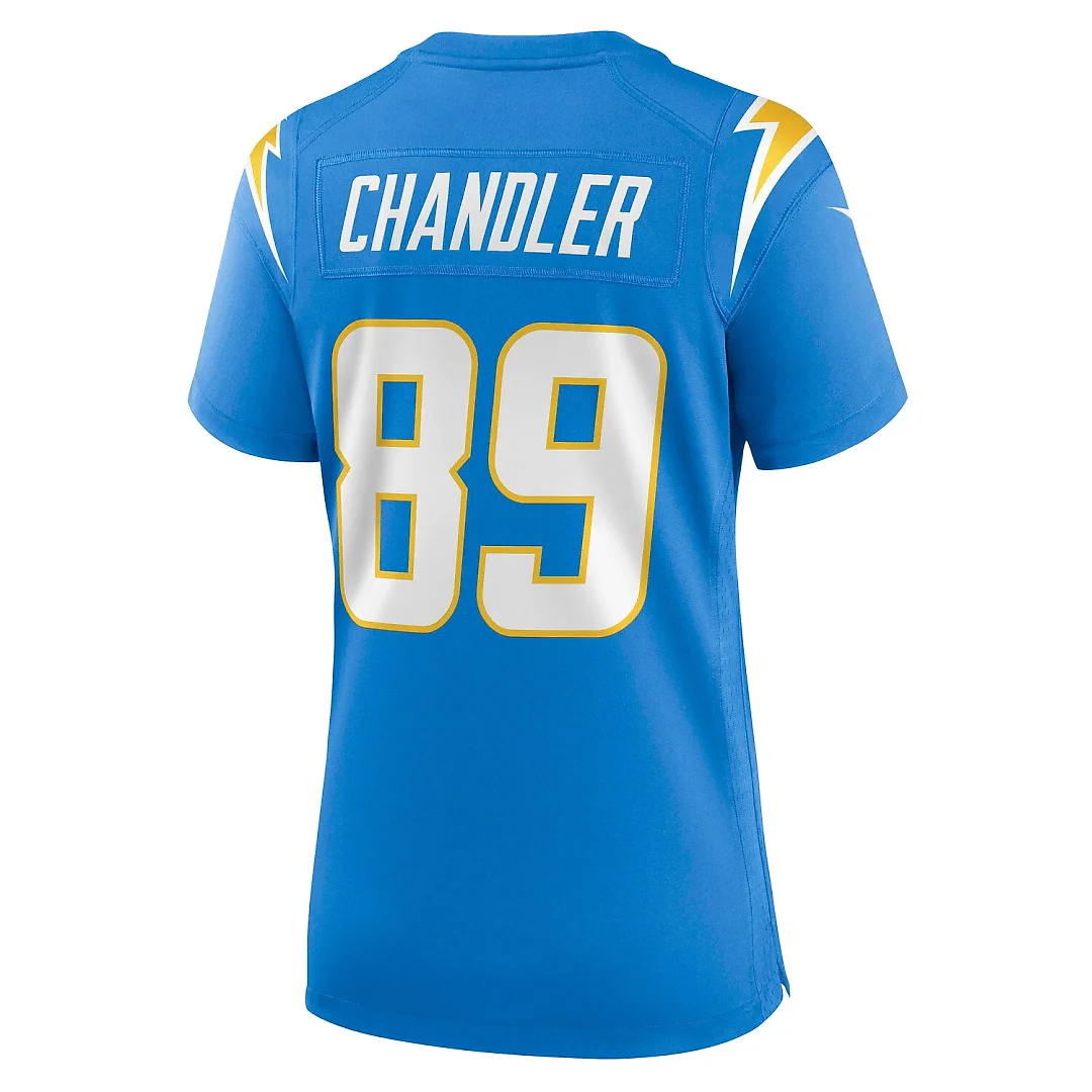 Zennovawear Wes Chandler Los Angeles Chargers Women's Retired Player Jersey - Powder Blue