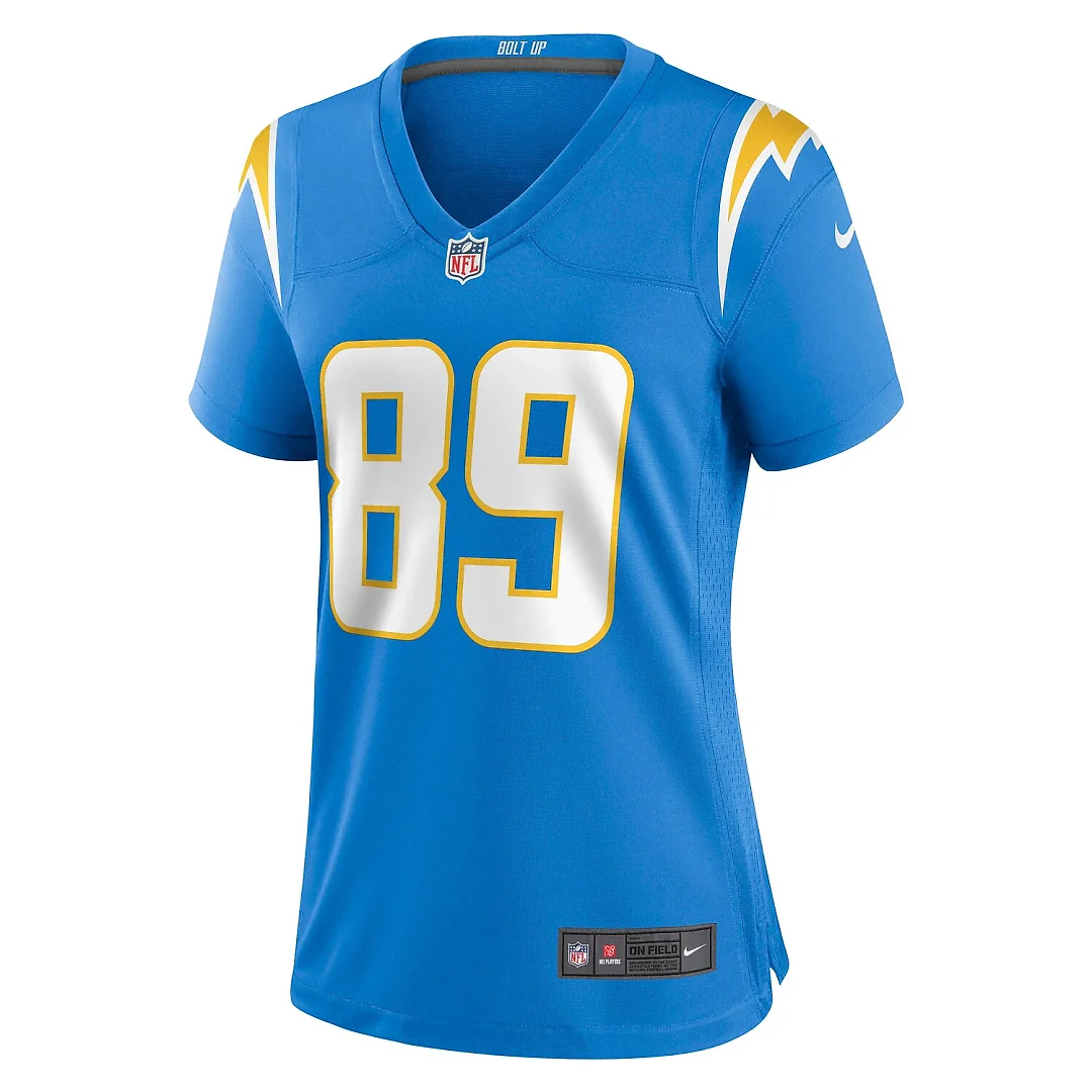 Zennovawear Wes Chandler Los Angeles Chargers Women's Retired Player Jersey - Powder Blue
