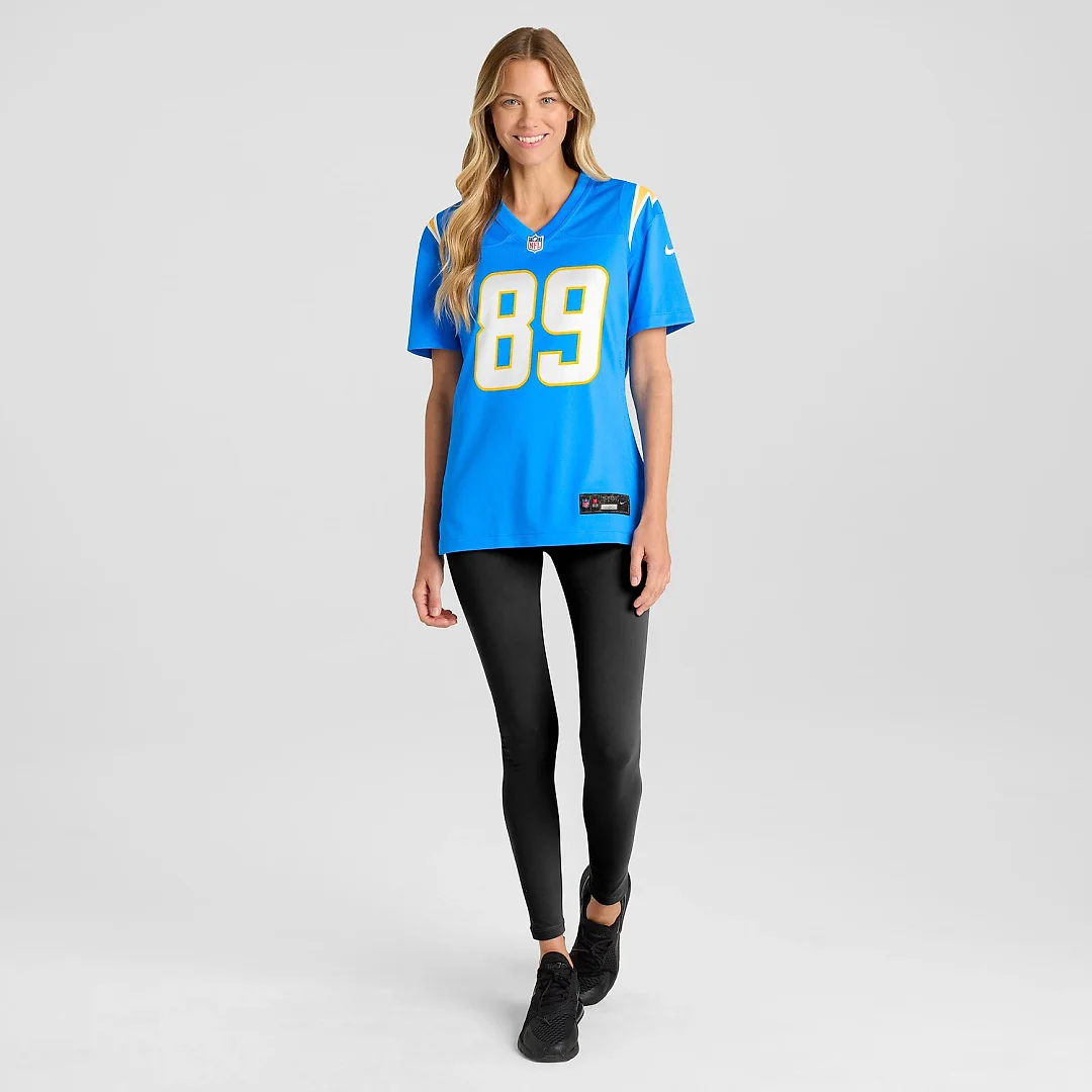 Zennovawear Wes Chandler Los Angeles Chargers Women's Retired Player Jersey - Powder Blue