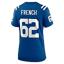 Zennovawear Wesley French Indianapolis Colts Women's Game Player Jersey - Royal