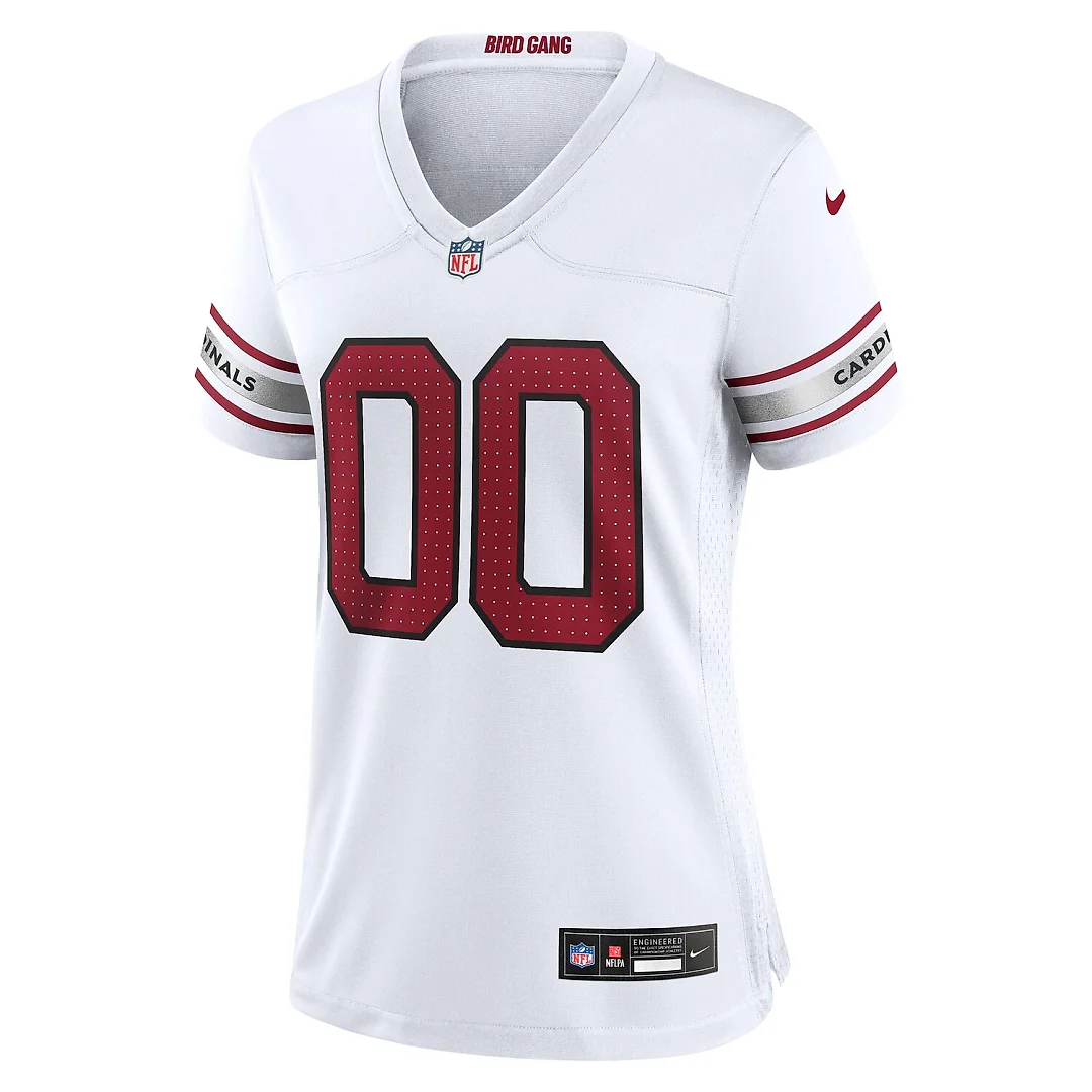 Zennovawear Arizona Cardinals Women's Custom Game Jersey - White