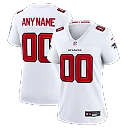 Zennovawear Atlanta Falcons Women's Custom Game Jersey - White