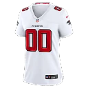 Zennovawear Atlanta Falcons Women's Custom Game Jersey - White