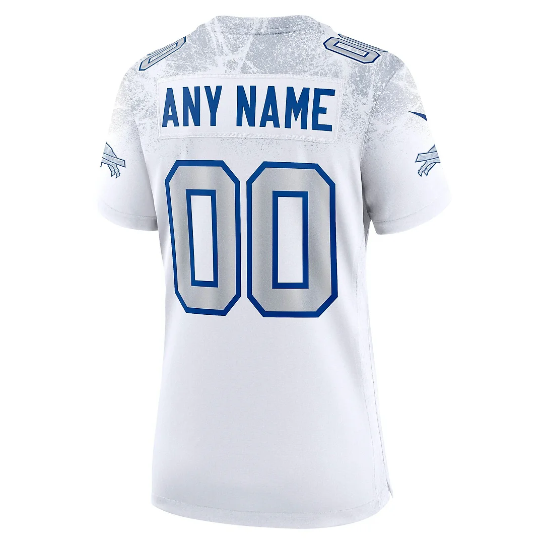 Zennovawear Buffalo Bills Women's 2025 Rivalries Collection Custom Game Jersey - White
