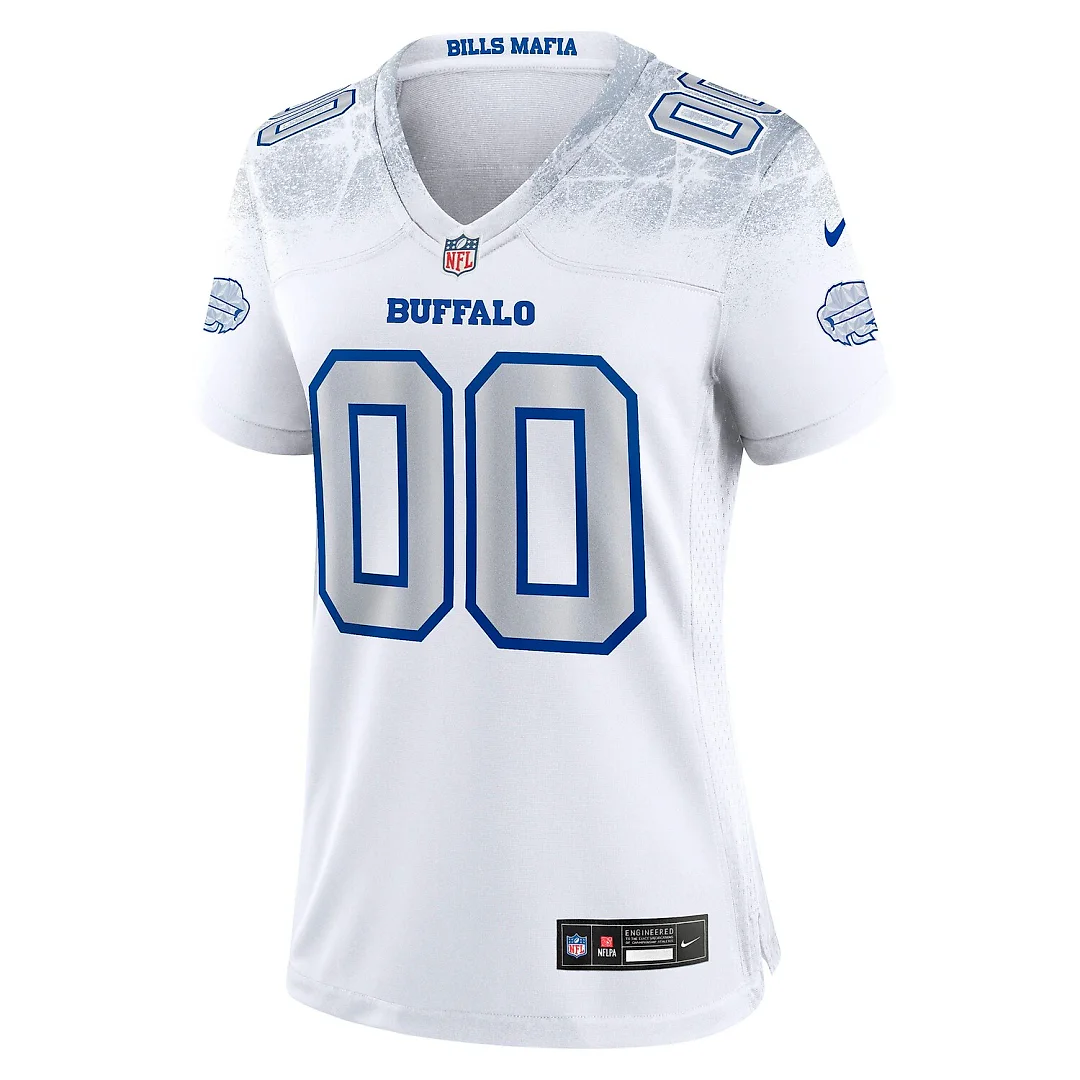 Zennovawear Buffalo Bills Women's 2025 Rivalries Collection Custom Game Jersey - White