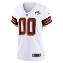 Zennovawear Cleveland Browns Women's 1946 Collection Alternate Custom Jersey - White