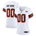 Zennovawear Cleveland Browns Women's 1946 Collection Alternate Custom Jersey - White