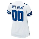 Zennovawear Dallas Cowboys Women's Custom Game Jersey - White