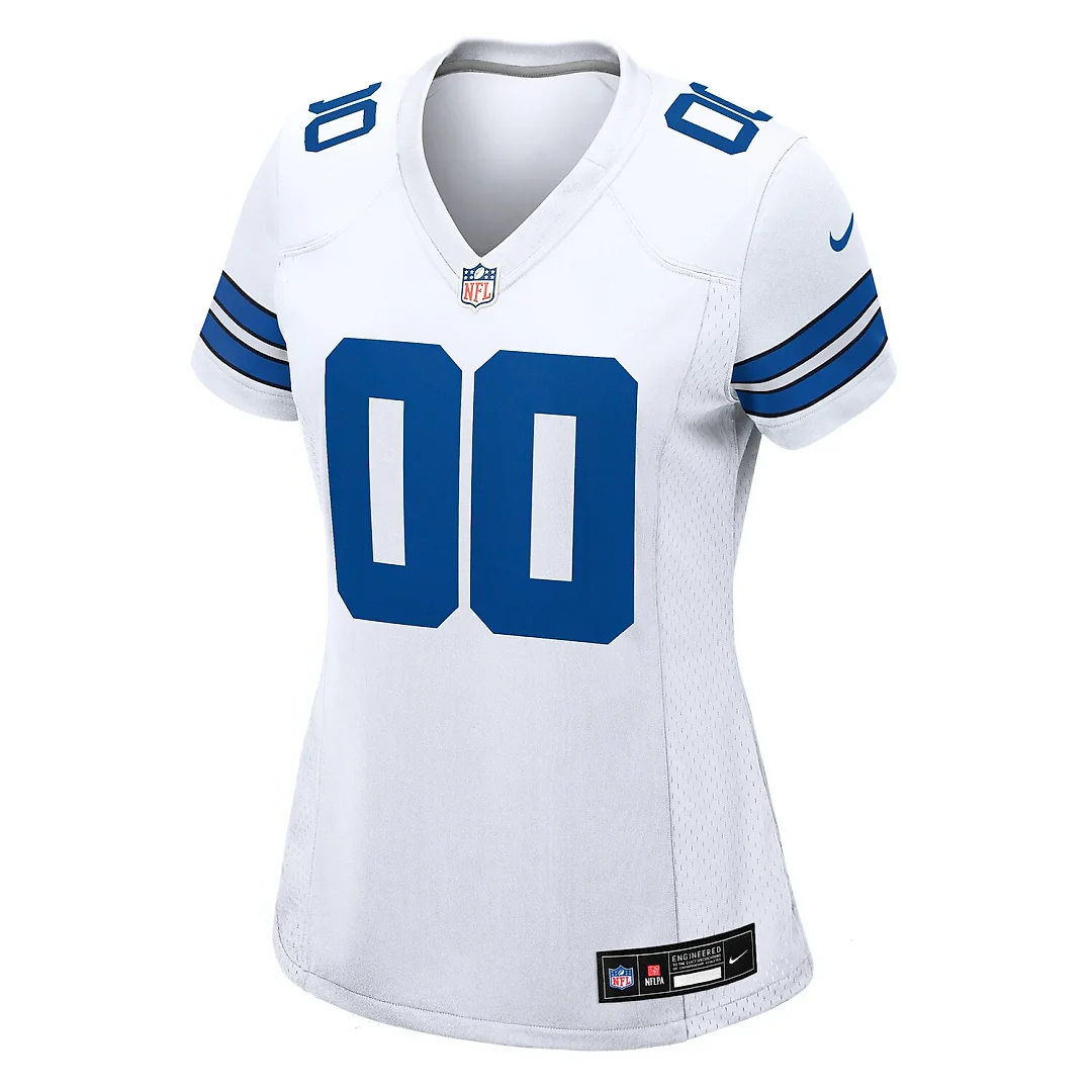 Zennovawear Dallas Cowboys Women's Custom Game Jersey - White