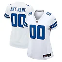 Zennovawear Dallas Cowboys Women's Custom Game Jersey - White