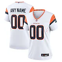 Zennovawear Denver Broncos Women's Custom Game Jersey - White
