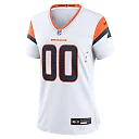 Zennovawear Denver Broncos Women's Custom Game Jersey - White