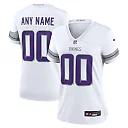 Zennovawear Minnesota Vikings Women's Alternate Custom Game Jersey - White
