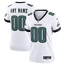 Zennovawear Philadelphia Eagles Women's Team Custom Game Jersey - White