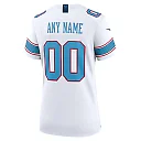 Zennovawear Tennessee Titans Women's Game Custom Jersey - White
