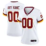 Zennovawear Washington Commanders Women's Super Bowl Era Custom Game Jersey - White