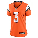 Zennovawear Wil Lutz Denver Broncos Women's Team Game Jersey - Orange