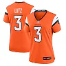 Zennovawear Wil Lutz Denver Broncos Women's Team Game Jersey - Orange