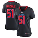Zennovawear Will Anderson Jr. Houston Texans Women's 2nd Alternate Game Jersey - Navy