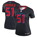 Zennovawear Will Anderson Jr. Houston Texans Women's Alternate Legend Player Performance Top - Navy