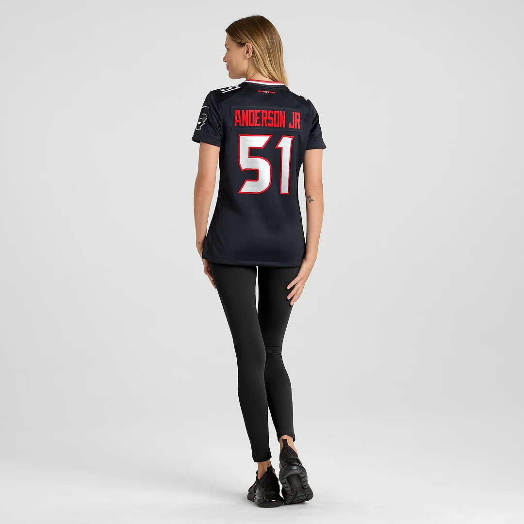 Zennovawear Will Anderson Jr. Houston Texans Women's Game Jersey - Navy