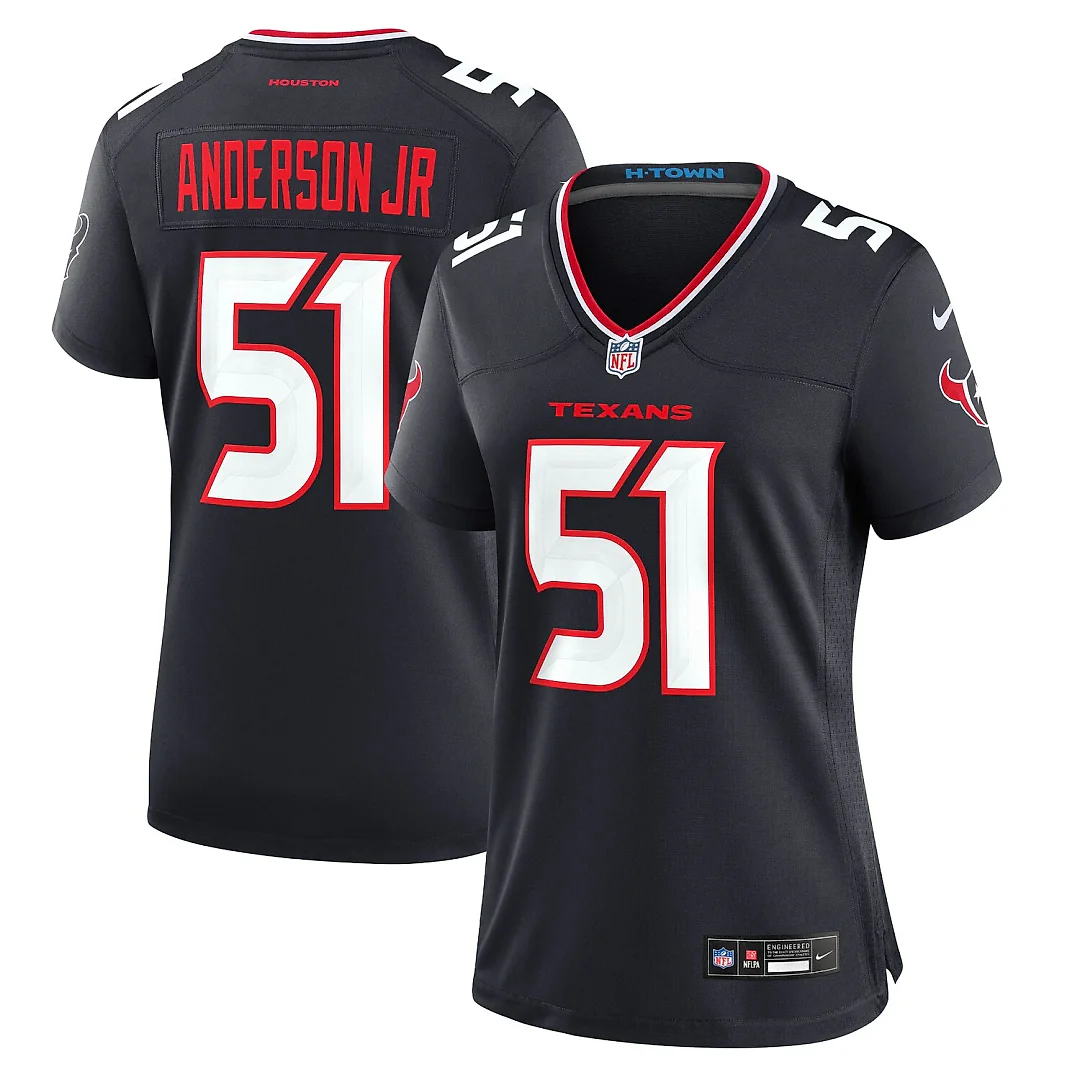 Zennovawear Will Anderson Jr. Houston Texans Women's Game Jersey - Navy