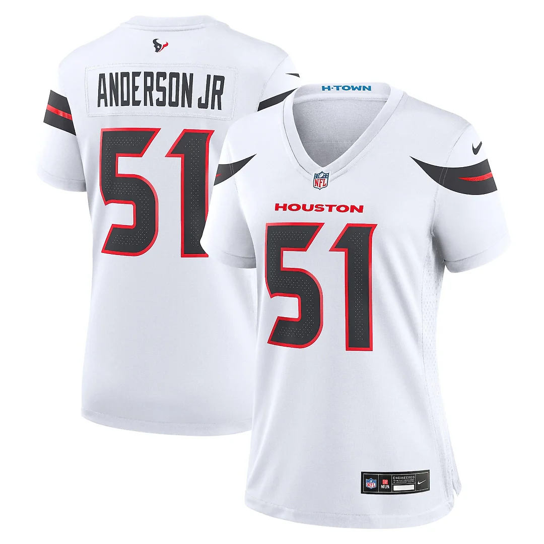 Zennovawear Will Anderson Jr. Houston Texans Women's Game Jersey - White