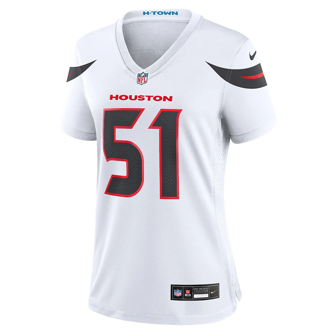 Zennovawear Will Anderson Jr. Houston Texans Women's Game Jersey - White
