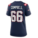 Zennovawear Will Campbell New England Patriots Women's Team Game Jersey - Navy